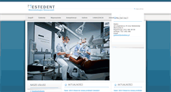 Desktop Screenshot of estedent.pl